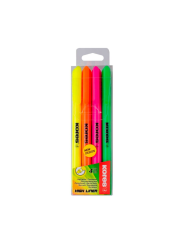 Kores schmale Textmarker · Set mit 4 Stiften