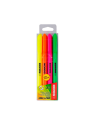 Kores schmale Textmarker · Set mit 4 Stiften