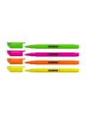 Kores schmale Textmarker · Set mit 4 Stiften