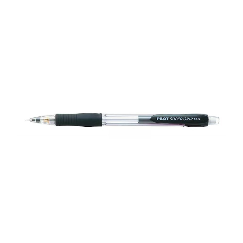 PILOT SUPER GRIP Druckbleistift · schwarz · HB · 0,5 mm