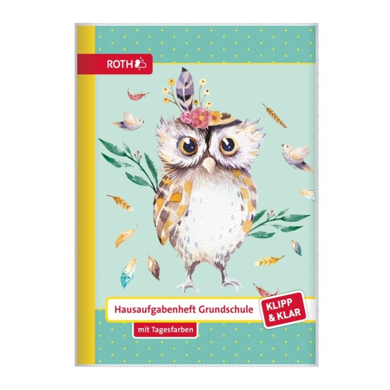 Roth Hausaufgabenheft · A5 · Klipp & Klar · Motiv: Lieselotte