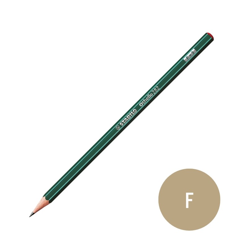 Bleistift STABILO® Othello® · Härtegrad F · 6-Kant-Bleistift