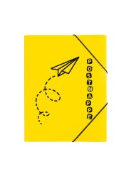 Pagna Postmappe ·  DIN A4 · Kunststoff · gelb · Flieger