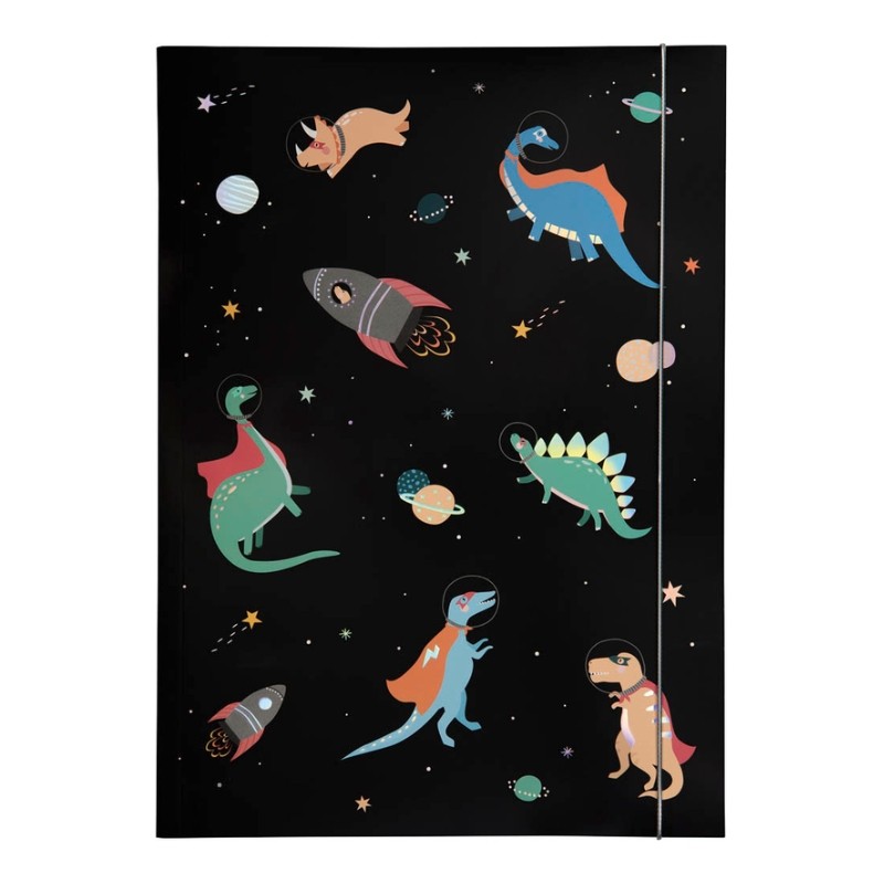 ffolia Sammelmappe · A3 · Karton · Space Dino