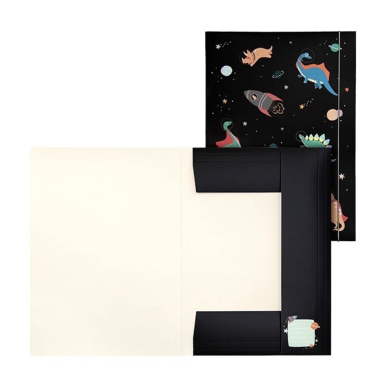 ffolia Sammelmappe · A3 · Karton · Space Dino