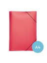 Jurismappe / Sammelmappe  zur sicheren Aufbewahrung von Dokumenten und losen Blättern im Format bis DIN A4 · DIN A4 · PP · rot