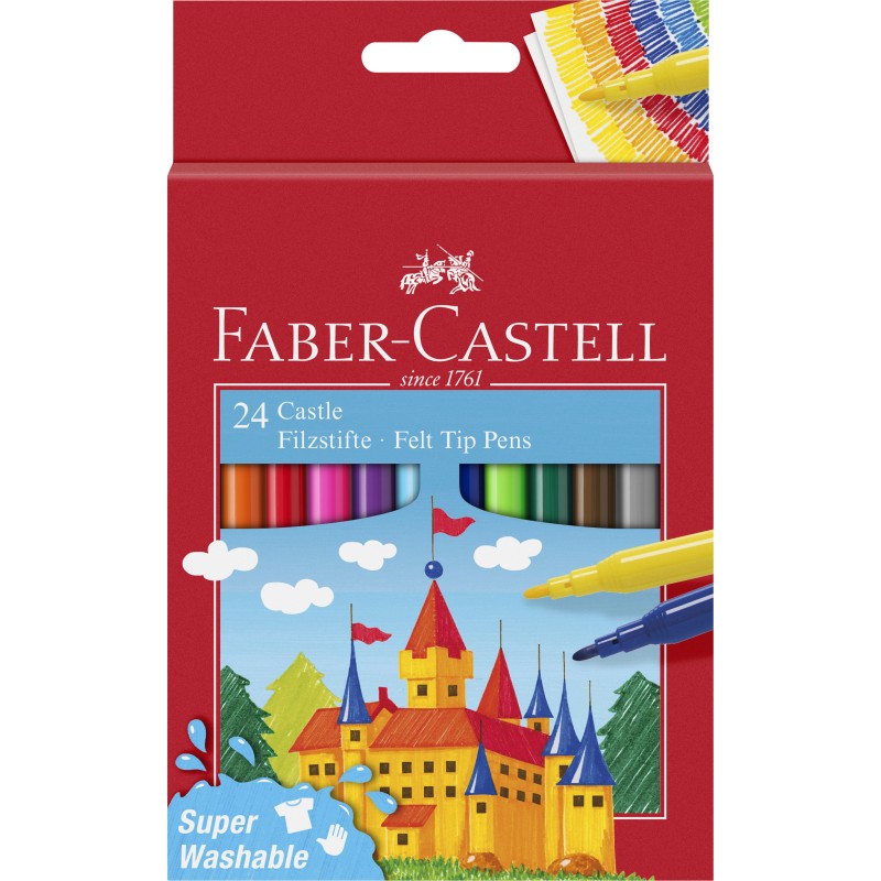 Faber-Castell · Filzstifte castle · 24 Farben
