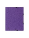 exaclair Sammelmappe Colorspan · mit Gummizug · DIN A4 · lila
