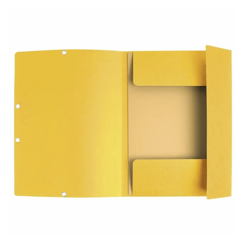 exaclair Sammelmappe Colorspan · mit Gummizug · DIN A4 · gelb