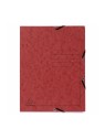 exaclair Sammelmappe Colorspan · mit Gummizug · DIN A4 · rot