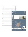 Staufen Style Schulblock DIN A4 · 50 Blatt · 70g/qm · Lineatur 27 · liniert mit Doppelrand