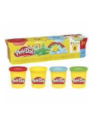 Play-Doh Spielknete · 4 Farben · in Töpfchen