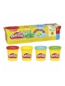 Play-Doh Spielknete · 4 Farben · in Töpfchen