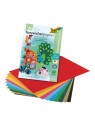 folia Tonpapier · 130 g/qm · 20 Blatt / 10 Farben · DIN A4