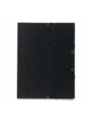exaclair Sammelmappe Colorspan · mit Gummizug · DIN A4 · schwarz