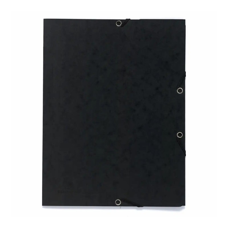 exaclair Sammelmappe Colorspan · mit Gummizug · DIN A4 · schwarz