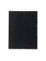 exaclair Sammelmappe Colorspan · mit Gummizug · DIN A4 · schwarz