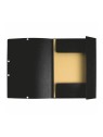 exaclair Sammelmappe Colorspan · mit Gummizug · DIN A4 · schwarz