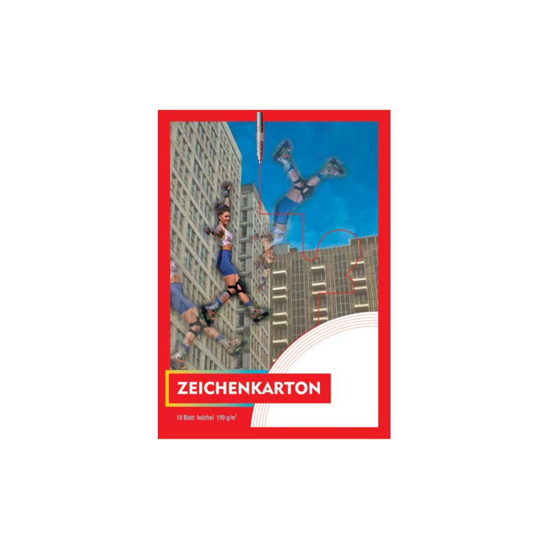 PVP Zeichenkarton DIN A3 · 190 g/m² · 10 Blatt